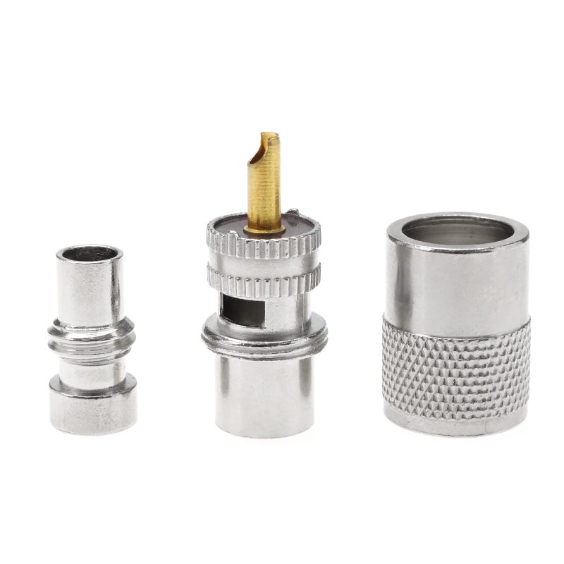 SING F LTD 10PCS PL259 UHF Connector Plugs with UG-176 Variable Diameter Tube for RG8X/RG8 Coaxial Cable Amateur/CB Radio Marine Shortwave Taxis Scanners 50 Ohm - Image 5